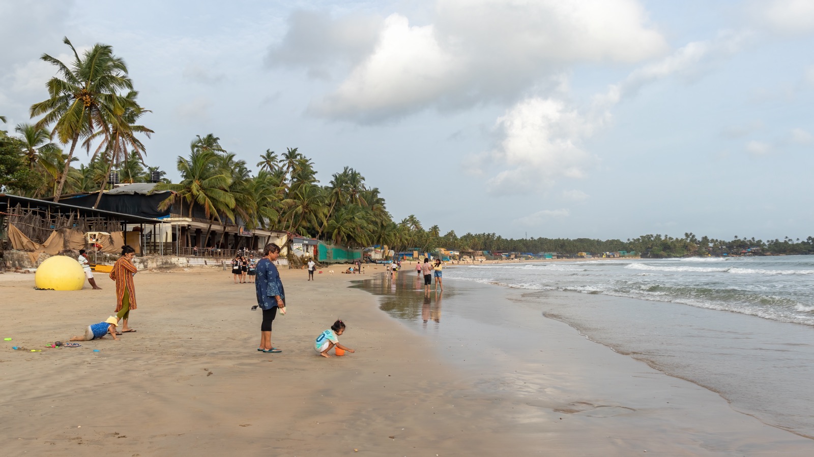 Palolem beach in South Goa